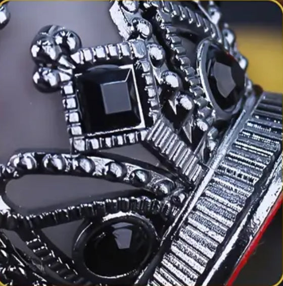 Vintage 15ML Enameled Glass Perfume Bottle