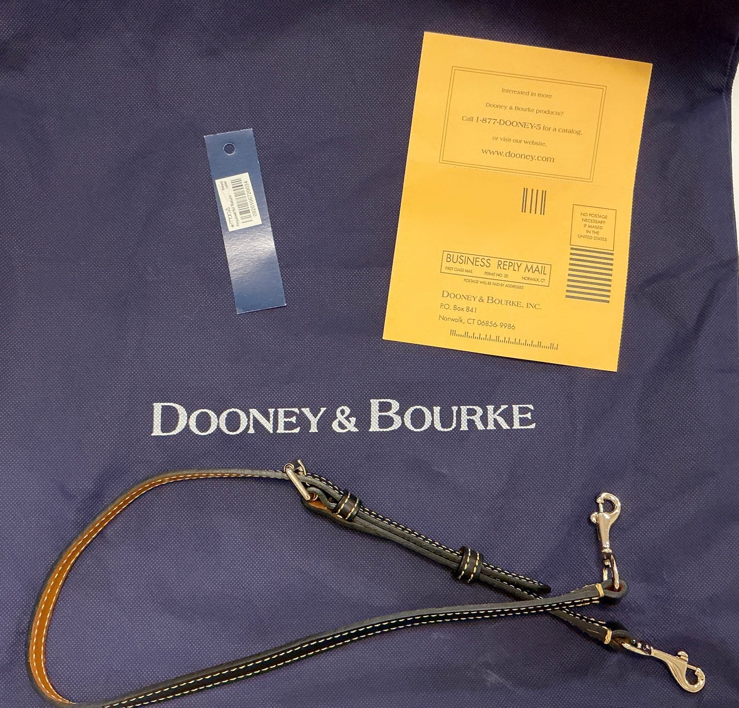 Dooney & Bourke 1975 Signature Vanessa Tote NWT, Original COA, Dust Bag Vintage