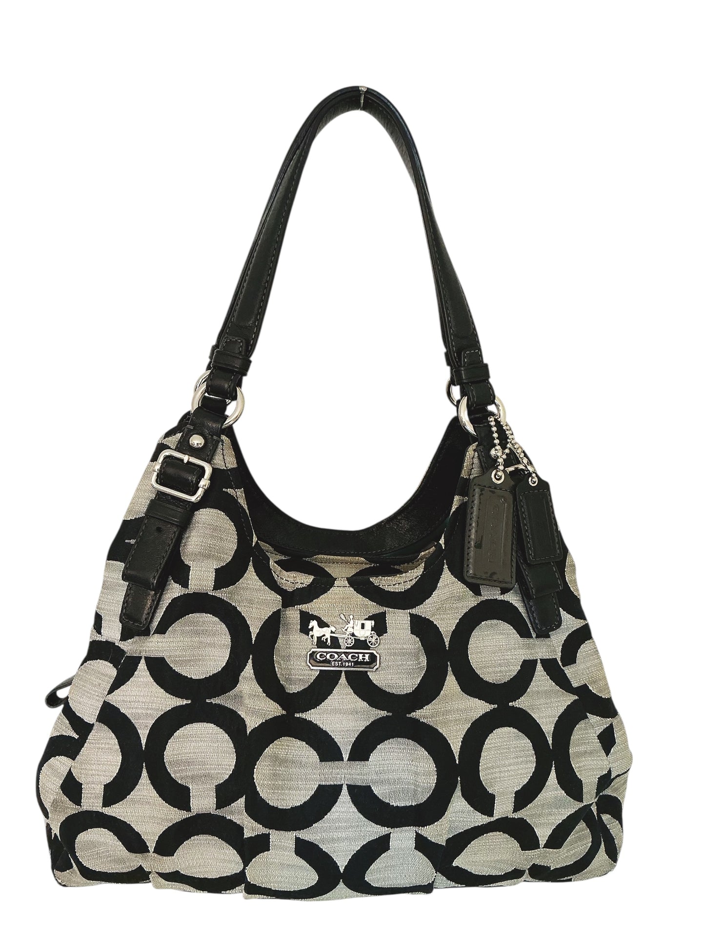 Coach 17020 Madison Maggie Shoulder Bag Purse with Hang Tags & Coach Dust Bag