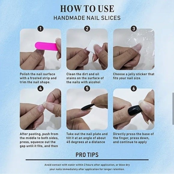 24pcs Medium Square Pink Gradient Press-On Glue-On Fake Nails - High Quality, Easy Application