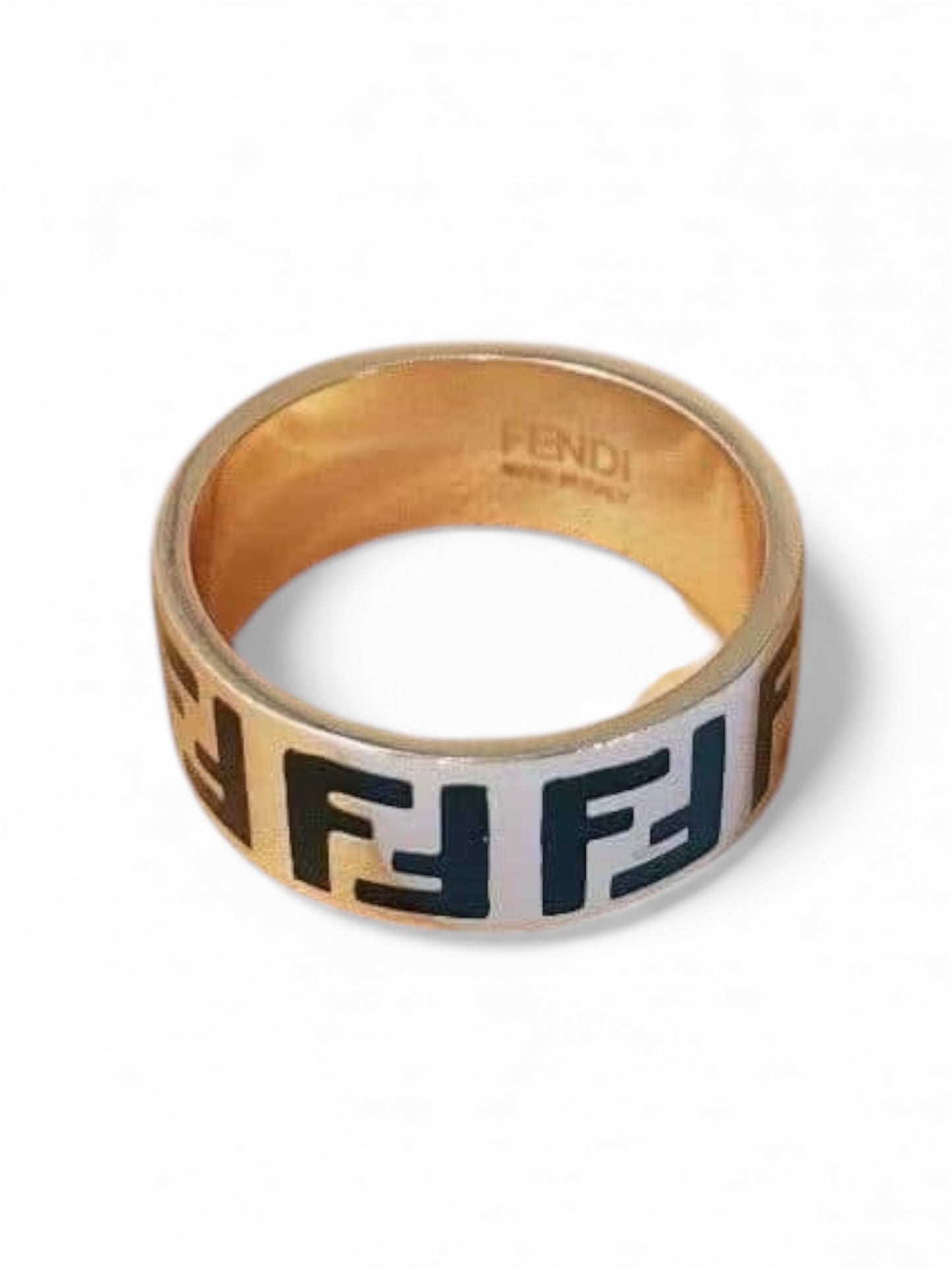FENDI Forever Fendi Ring Gold Black