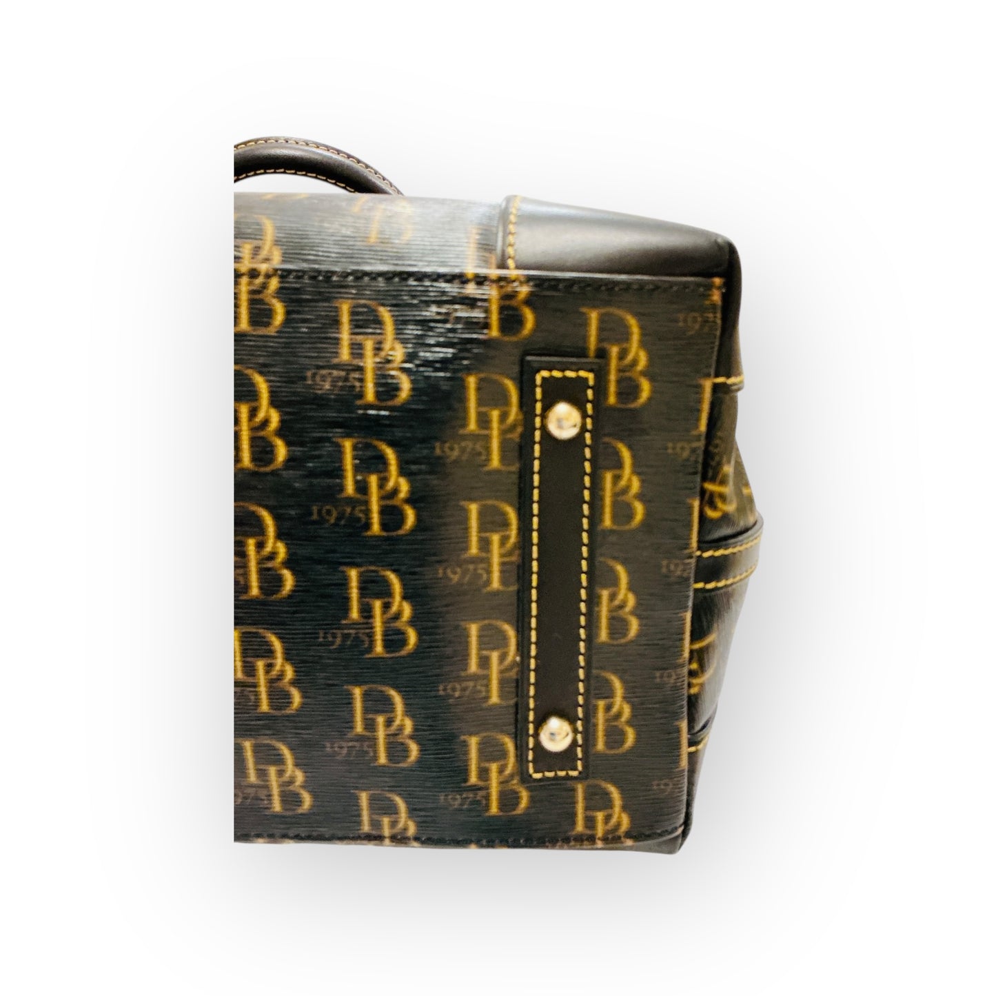 Dooney & Bourke 1975 Signature Vanessa Tote NWT, Original COA, Dust Bag Vintage