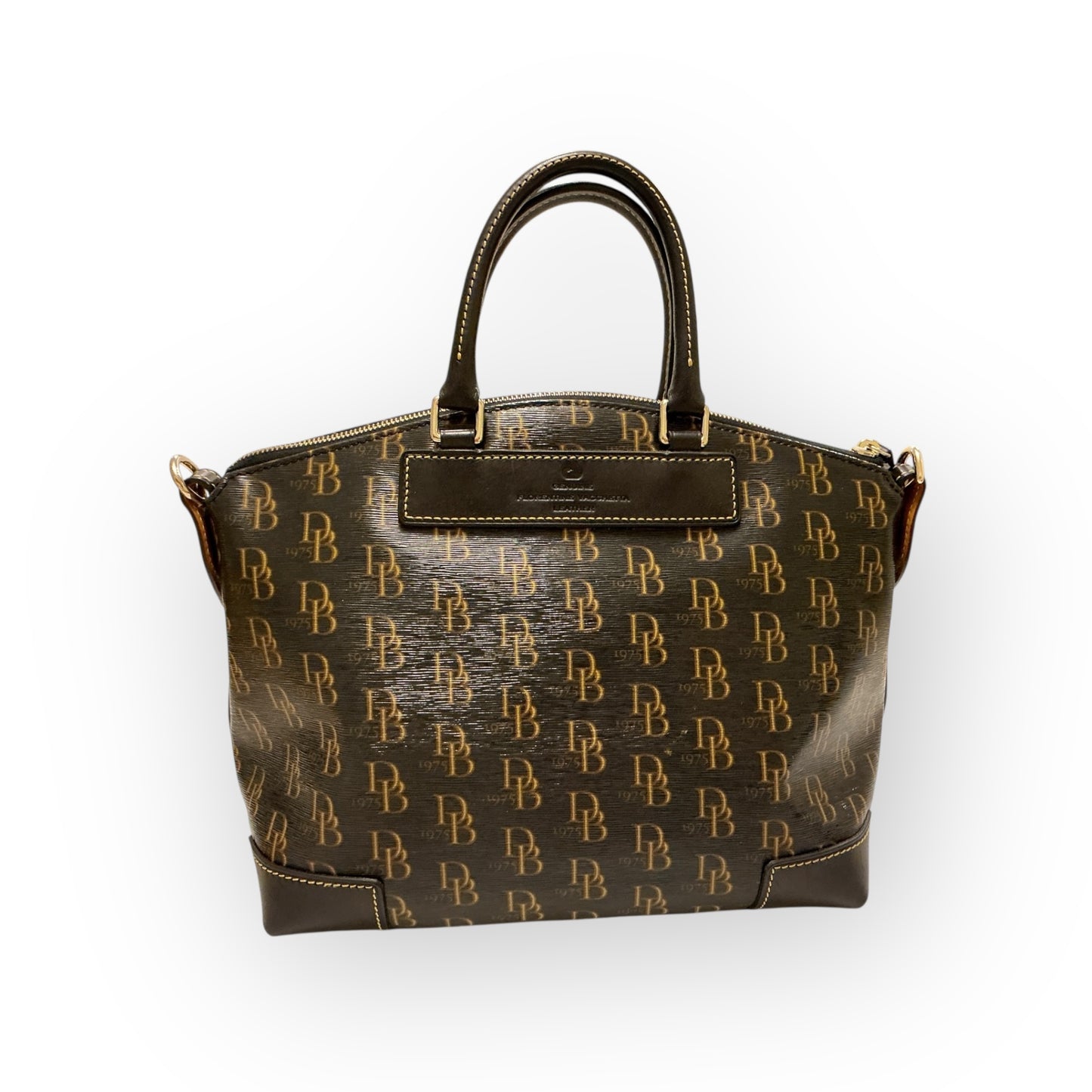 Dooney & Bourke 1975 Signature Vanessa Tote NWT, Original COA, Dust Bag Vintage