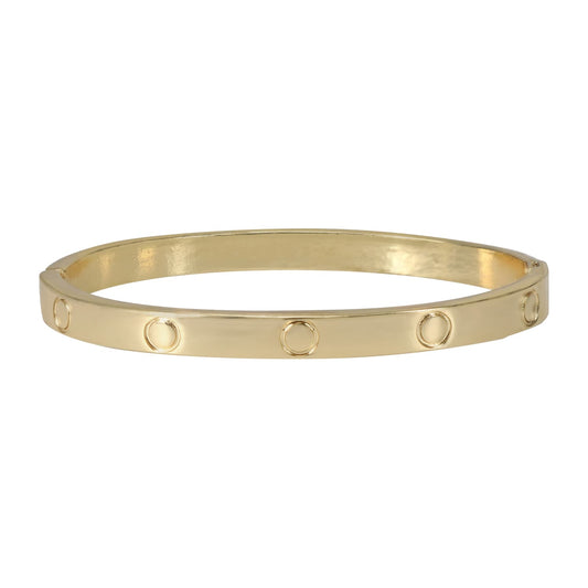 Gold Love Bangle Bracelet