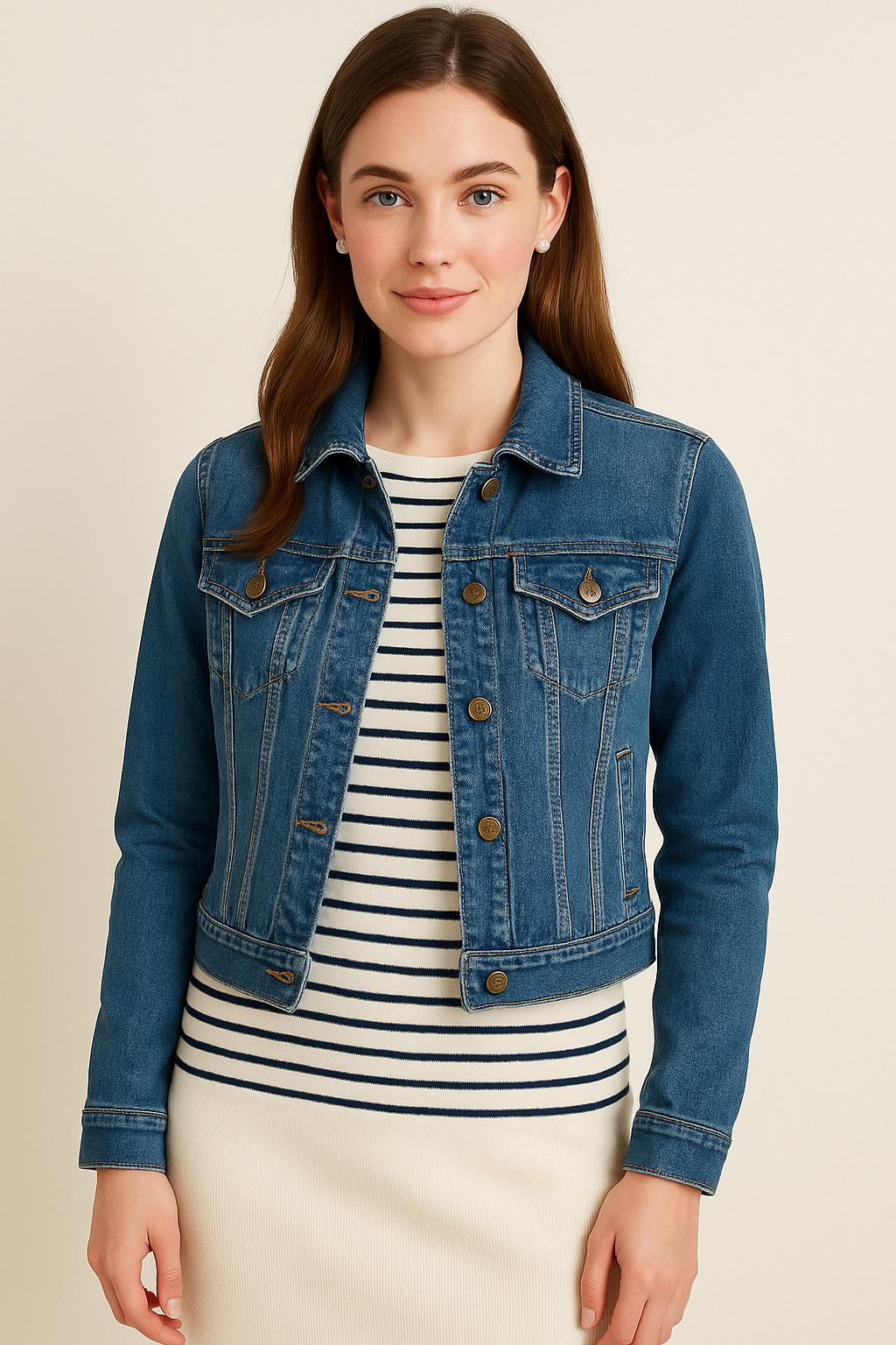 Banana Republic Stretch Jean Jacket Petite PXS – Classic Denim Fit