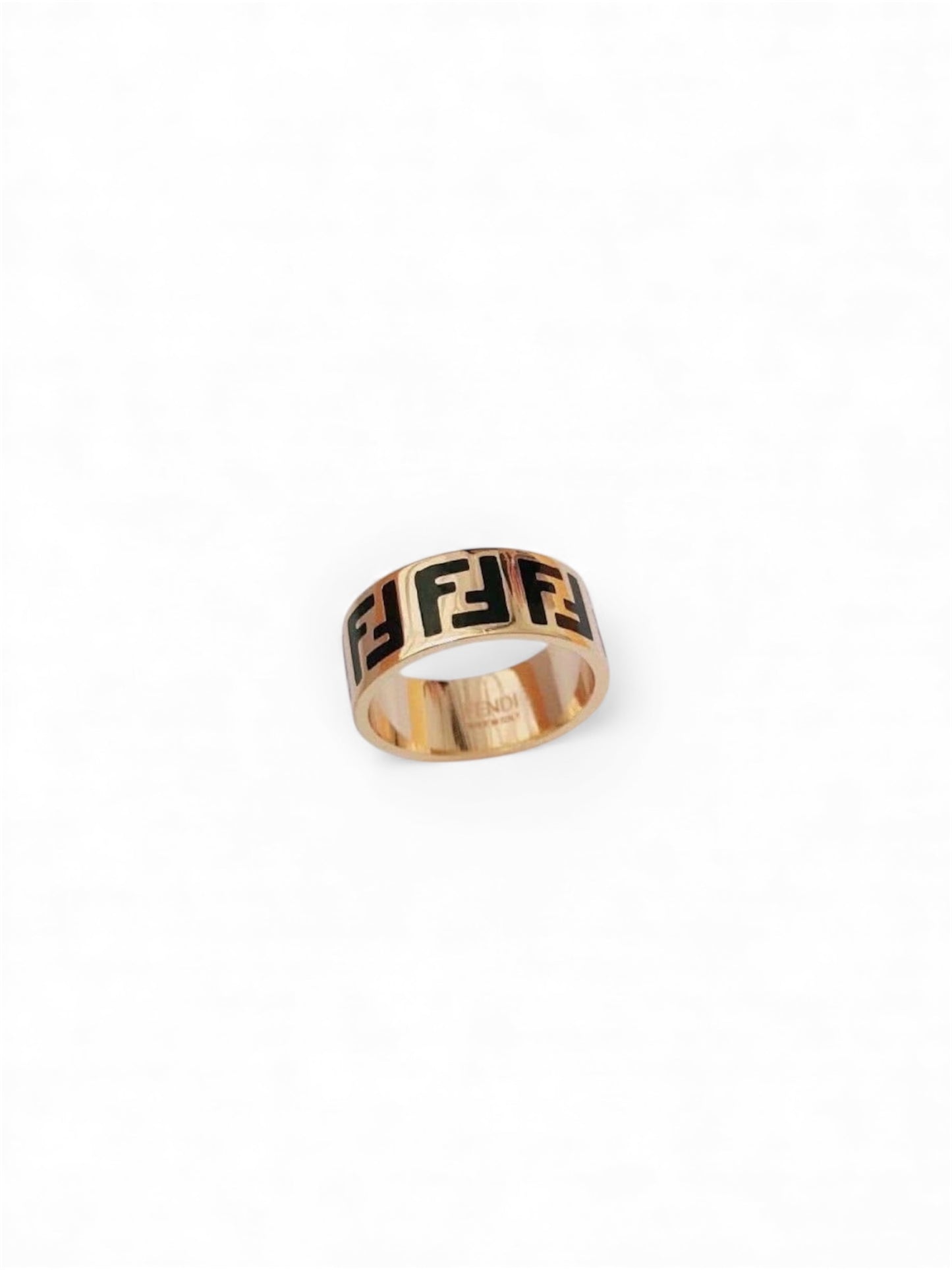 FENDI Forever Fendi Ring Gold Black