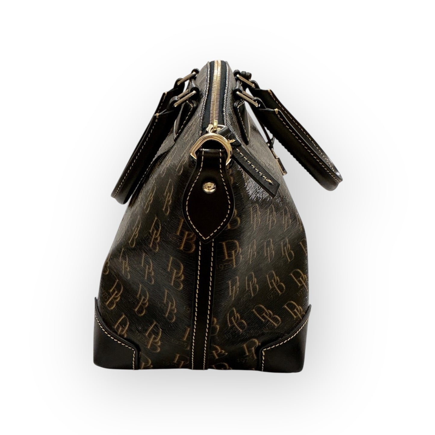 Dooney & Bourke 1975 Signature Vanessa Tote NWT, Original COA, Dust Bag Vintage