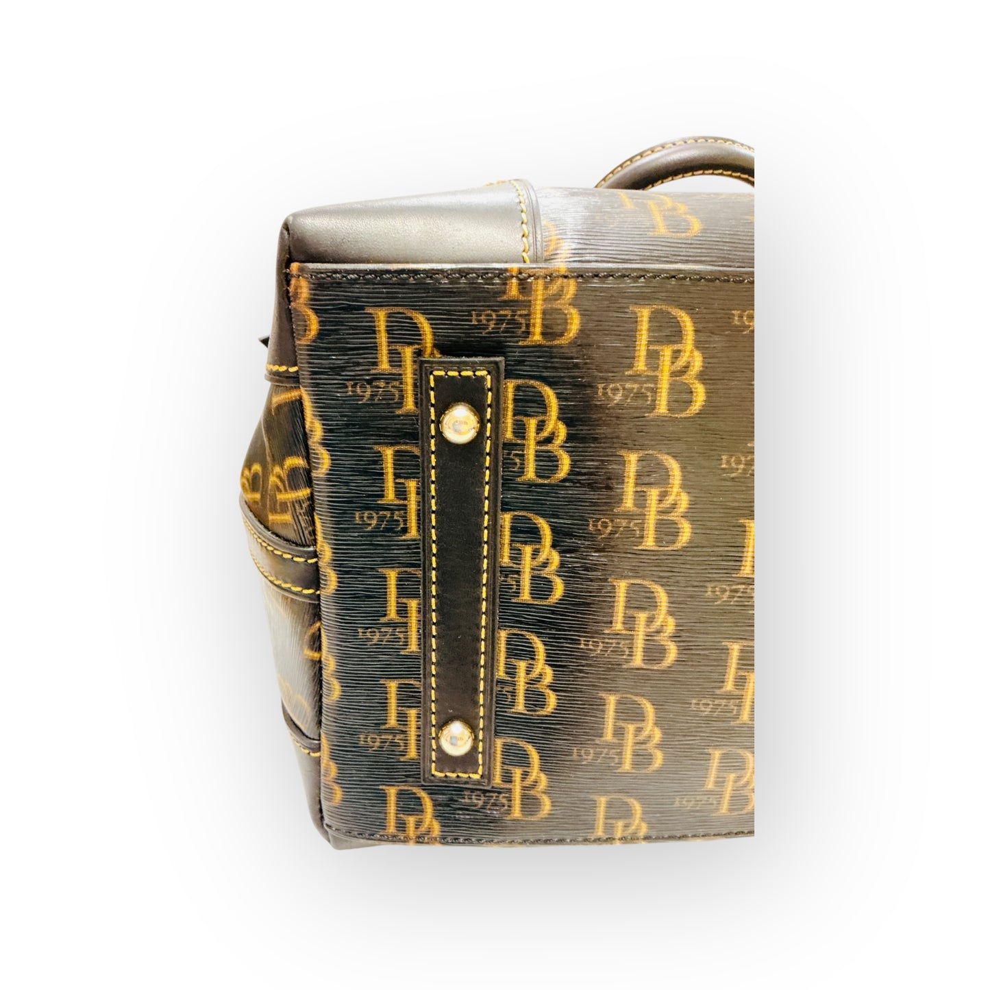 Dooney & Bourke 1975 Signature Vanessa Tote NWT, Original COA, Dust Bag Vintage