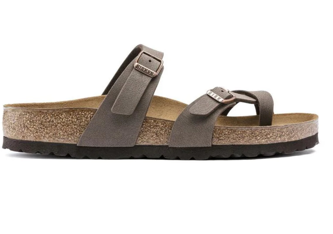 Birkenstock Mayari Birkibuc Women’s Sandals Clogs – Mocha