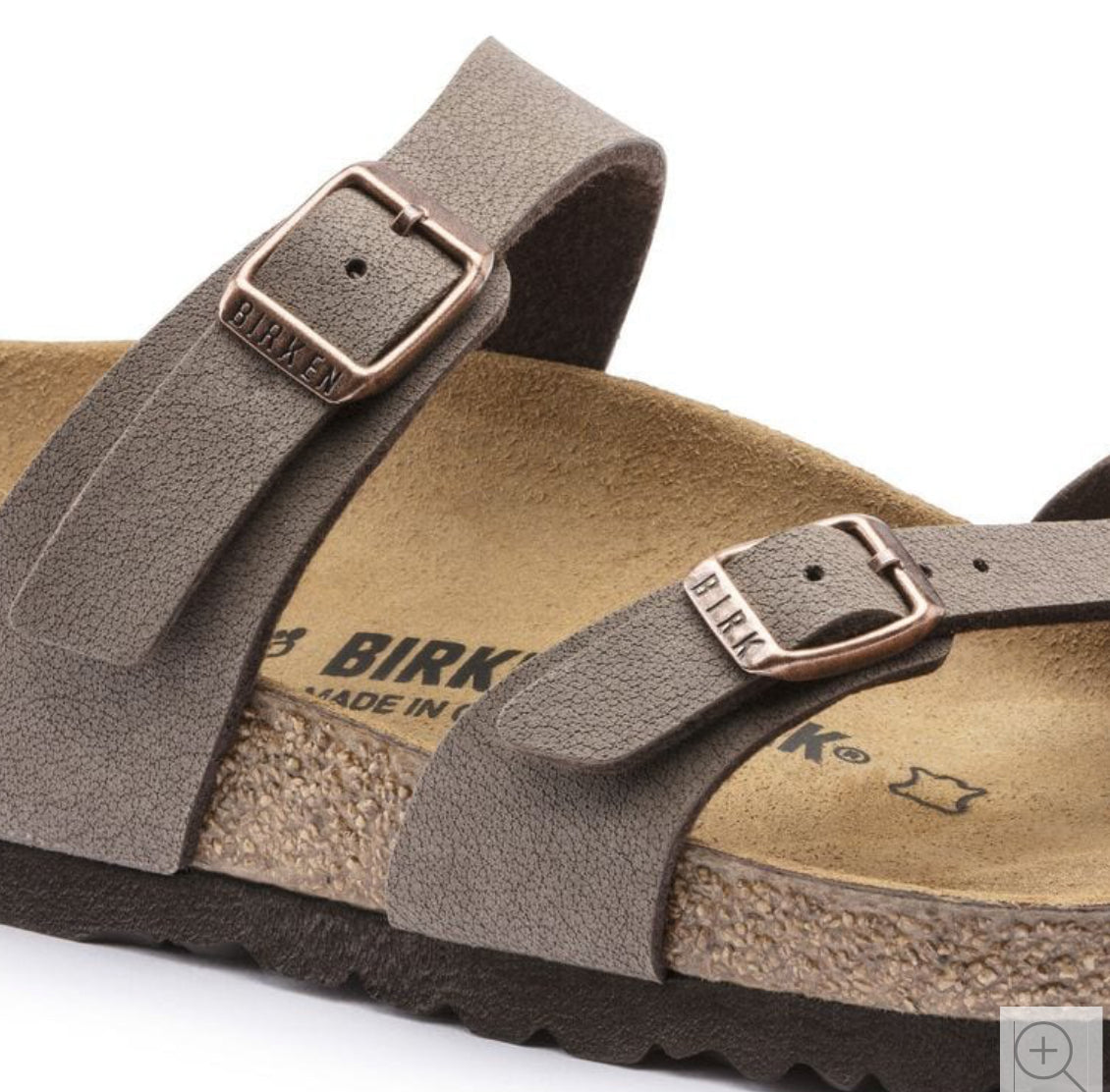 Birkenstock Mayari Birkibuc Women’s Sandals Clogs – Mocha