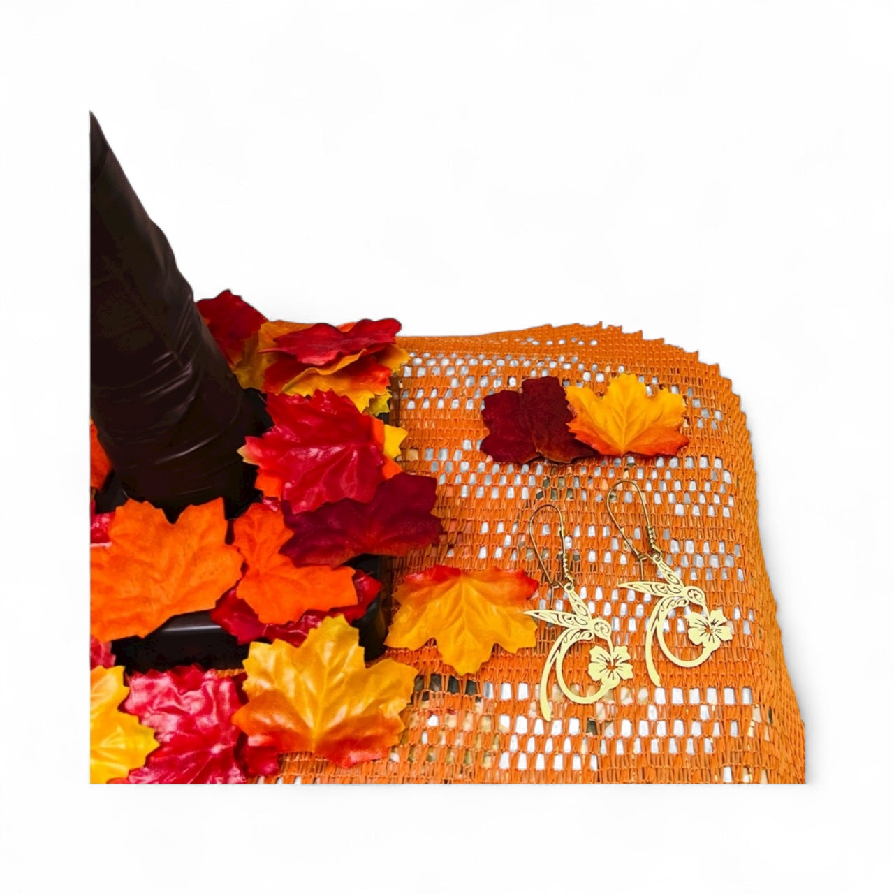 Gold Hummingbird Earrings