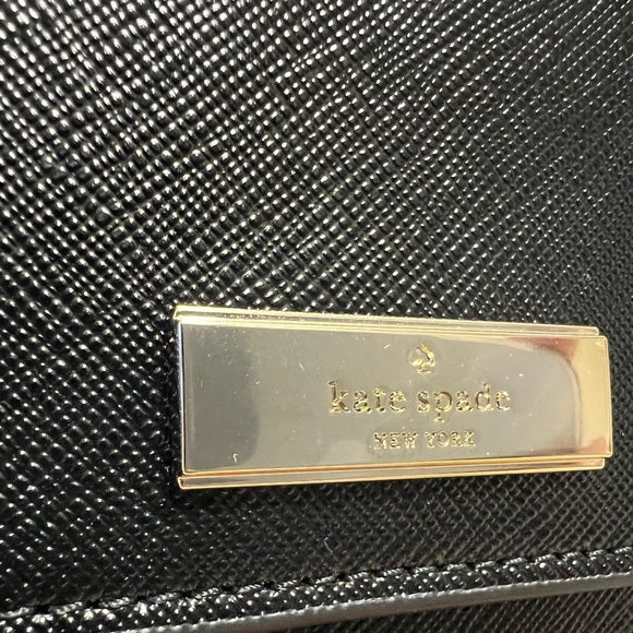 Kate Spade New York Black Leather Evening Clutch - NWOT