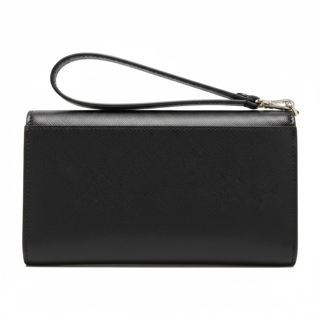 Kate Spade New York Black Leather Evening Clutch - NWOT