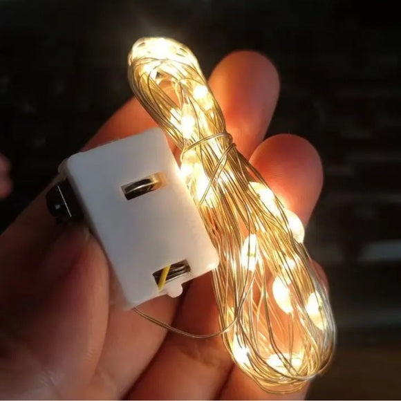 Mini Fairy Lights Copper Wire 5 pack Bundle Wholesale - Flashing 3 Speed Modes