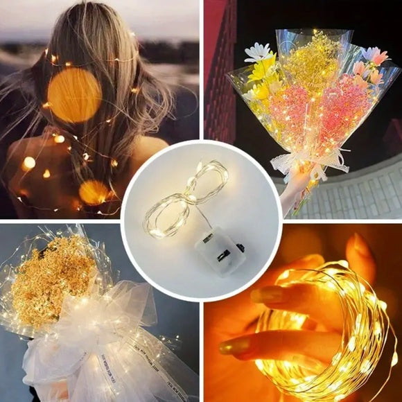 Mini Fairy Lights Copper Wire 5 pack Bundle Wholesale - Flashing 3 Speed Modes
