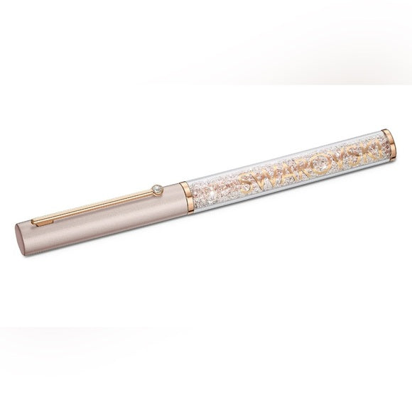 Swarovski Crystal Pen Black Ink Ballpoint Sparkling REAL Authentic Crystals